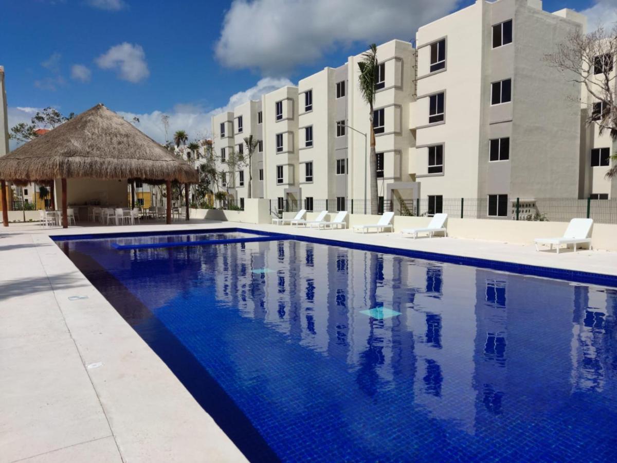 Appartamento Departamento En Tulum Turquesa Esterno foto